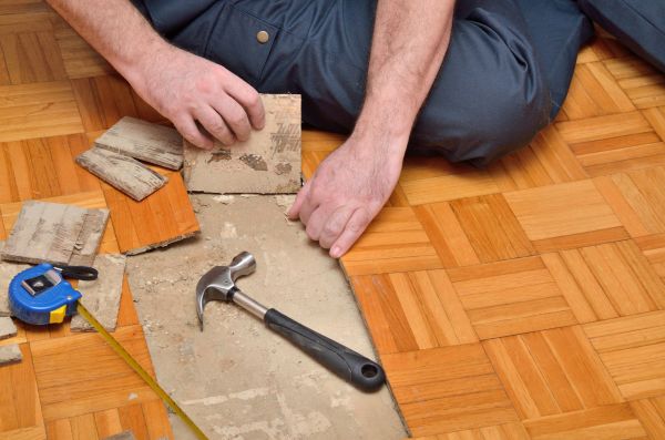 Cost of Handyman Floor Repair in Jackson